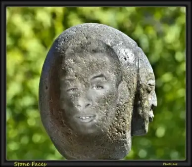 stone faces