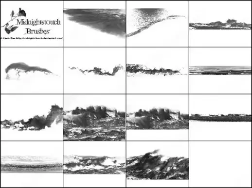 stormy seas brush