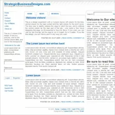 Strategic Business Designs Template