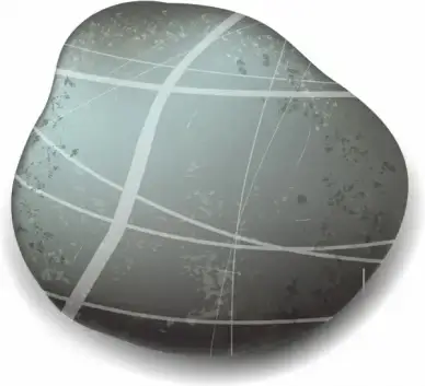 Striped pebble