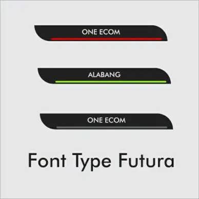 stylish black red green buttons