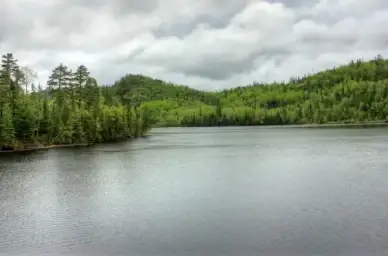 sub lake of nipigon at lake nipigon ontario canada