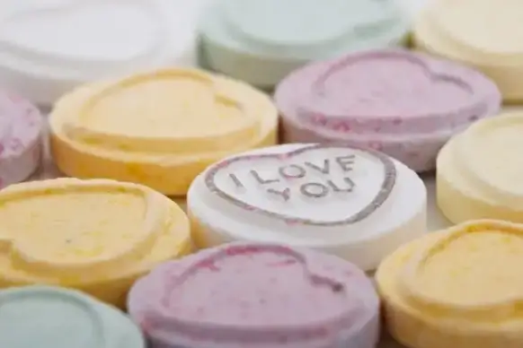 sugar candy hearts