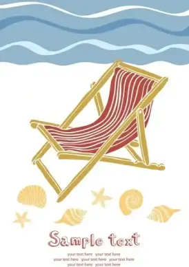 summer beach holidays vector 5