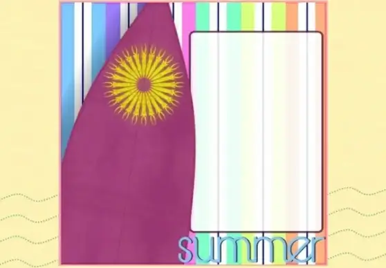 summer postcard