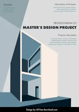 summit of prolegomena to masters design project backdrop template 3d architecture sketch