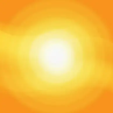 sun abstract background