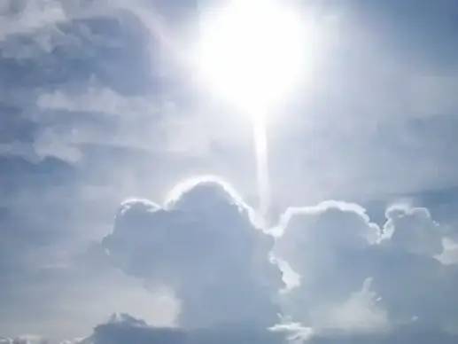 sun and clouds