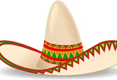 sun hat vector graphics