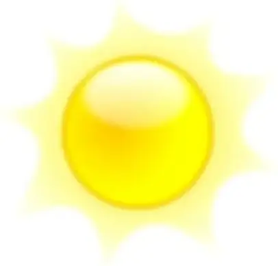 Sun  Rays clip art