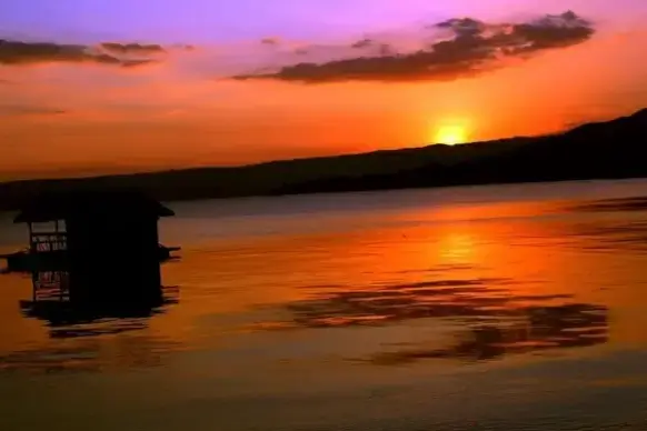sunset in my hometown