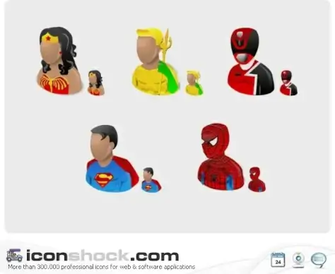 Super Heros Vista Icons icons pack