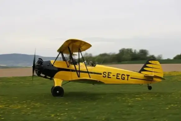 swedish focke-wulf stieglitz airplane
