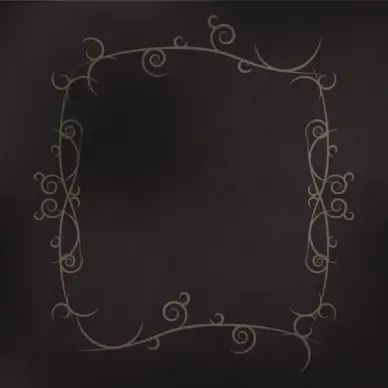 swirl frame border