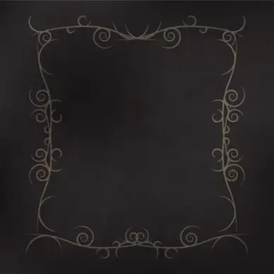 swirl frame border
