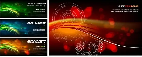 symphony banner vector background