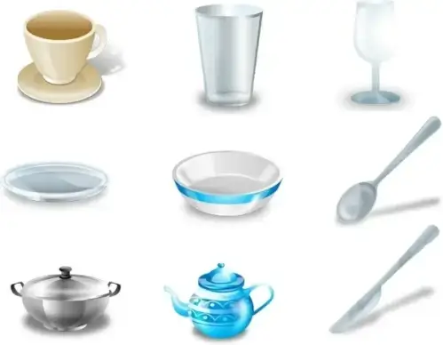 tableware icons icons pack