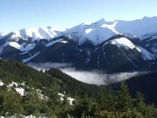 tatra mountains in winter