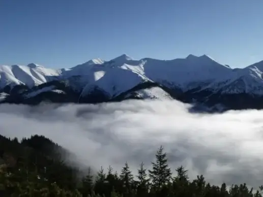 tatra mountains in winter
