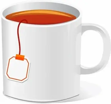 tea cup with teabag