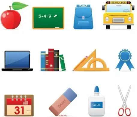 teaching aids 03 vector