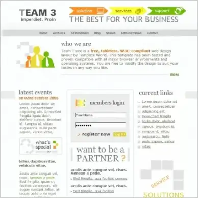 Team 3 Template