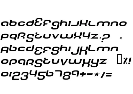 Tech Font
