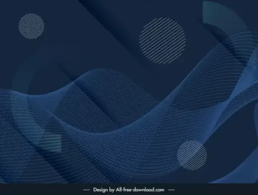 technology background dark modern dynamic 3d waving lines