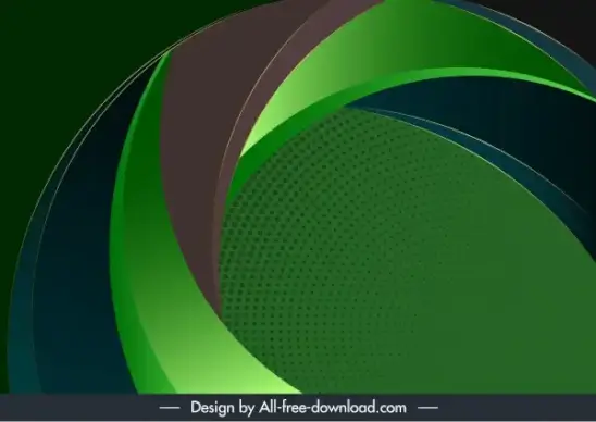 technology background template modern abstract 3d swirled