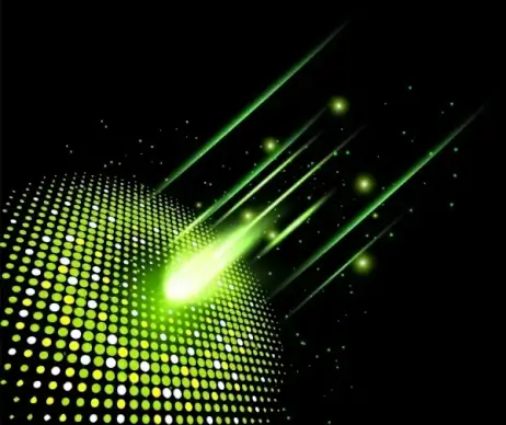technology concept background sparkling light effect decoration
