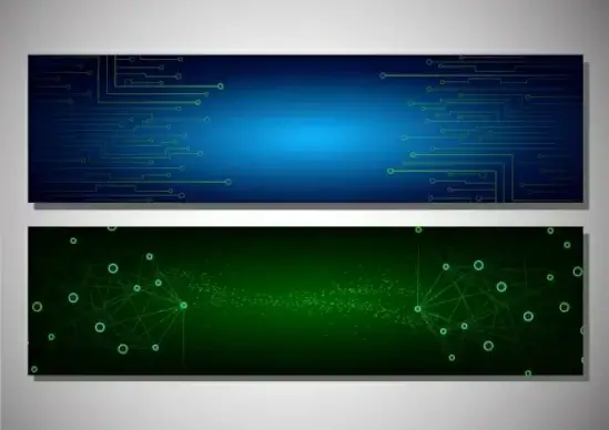 technology concept background spots connection decoration