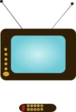 Televize clip art