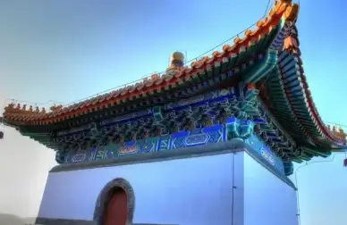 temple building in beijing china