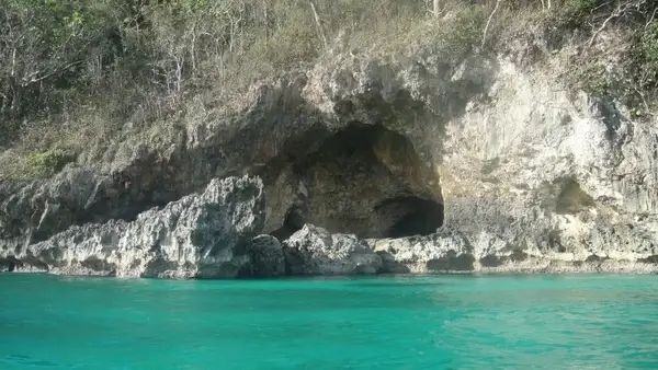 the cave