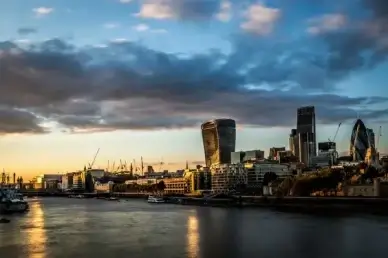the city