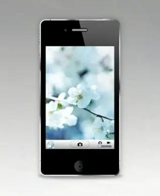 the iphone4 interface psd layered