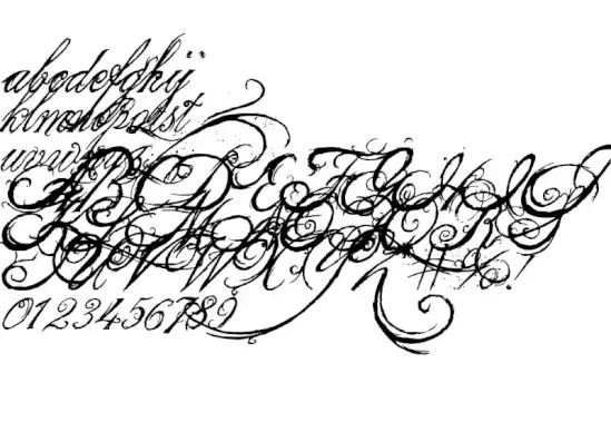 The King & Queen font