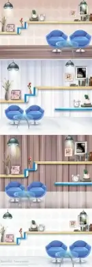 the room furnishings vector fashion
