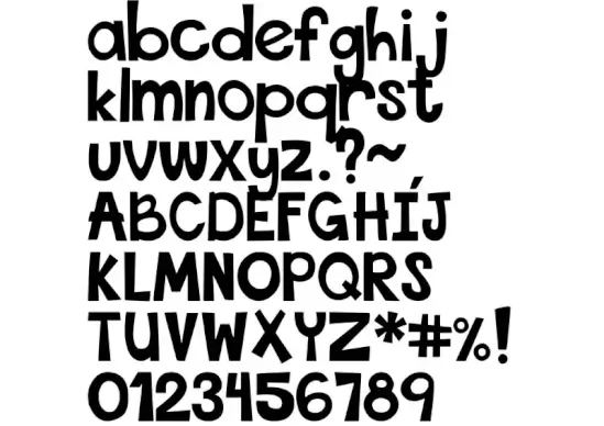 This Font Is Bold