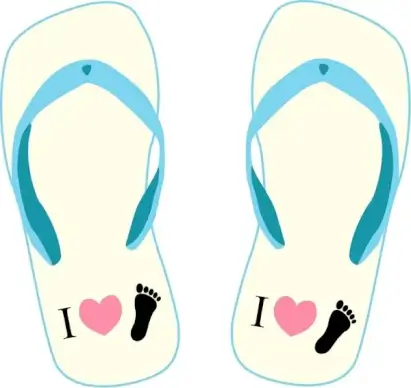 Thong light yellow and blue with 