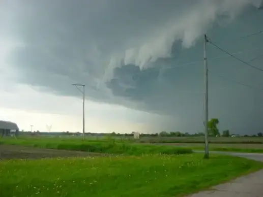 threatening sky