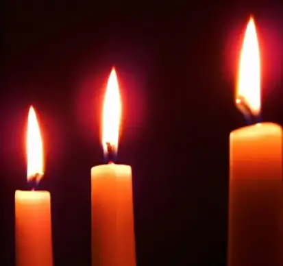 three candles