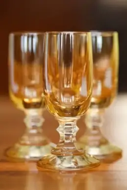 three glasses