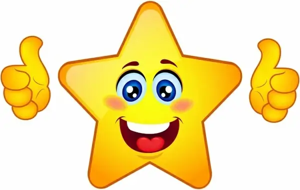 Thumbs up star