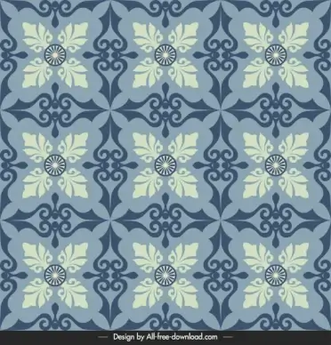 tile pattern template repeating symmetric elegant classic decor