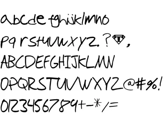 Tioem Handwritten