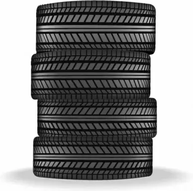 Tires Stacked