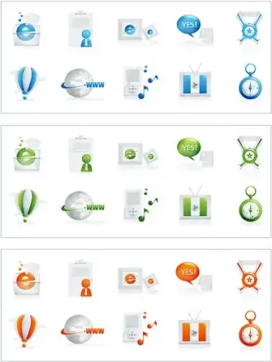 today series icon 3 vector