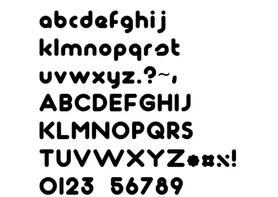 Tondo font Tondo font