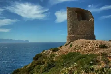 tower ruin achitecture